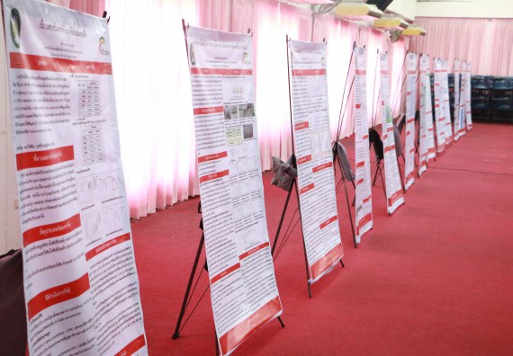 ภาพกิจกรรม โปรแกรมวิชาเคมี จัดกิจกรรมการนำเสนอผลงานวิจัยทางเคมี