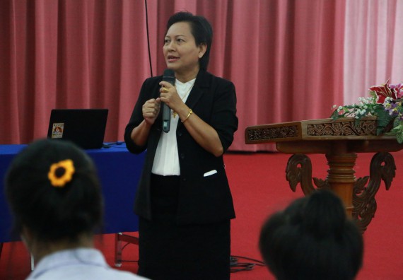 ภาพกิจกรรม โปรแกรมวิชาเคมี จัดกิจกรรมการนำเสนอผลงานวิจัยทางเคมี