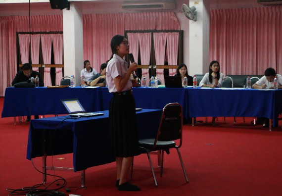 ภาพกิจกรรม โปรแกรมวิชาเคมี จัดกิจกรรมการนำเสนอผลงานวิจัยทางเคมี