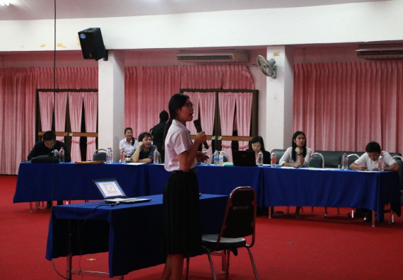 ภาพกิจกรรม โปรแกรมวิชาเคมี จัดกิจกรรมการนำเสนอผลงานวิจัยทางเคมี