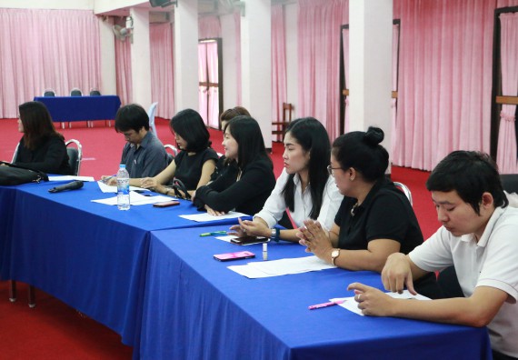 ภาพกิจกรรม โปรแกรมวิชาเคมี จัดกิจกรรมการนำเสนอผลงานวิจัยทางเคมี