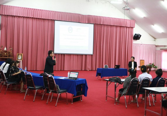 ภาพกิจกรรม โปรแกรมวิชาเคมี จัดกิจกรรมการนำเสนอผลงานวิจัยทางเคมี