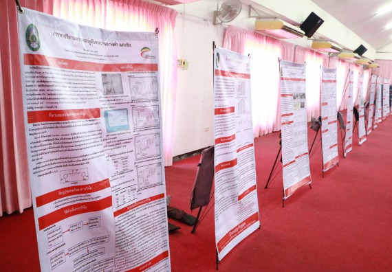 ภาพกิจกรรม โปรแกรมวิชาเคมี จัดกิจกรรมการนำเสนอผลงานวิจัยทางเคมี