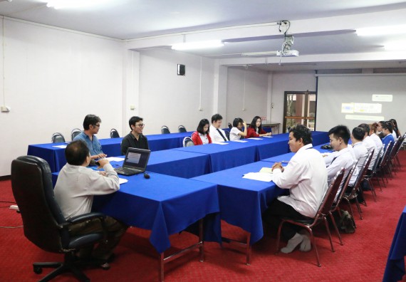 ภาพกิจกรรม คณะวิทยาศาสตร์และเทคโนโลยี จัดกิจกรรมสัมมนาก่อนฝึกประสบการณ์วิชาชีพ