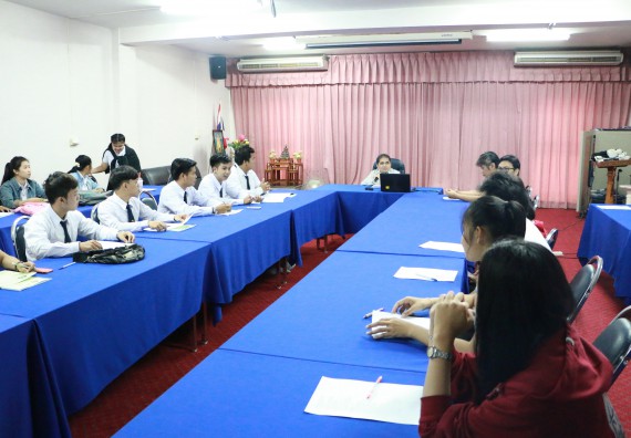 ภาพกิจกรรม คณะวิทยาศาสตร์และเทคโนโลยี จัดกิจกรรมสัมมนาก่อนฝึกประสบการณ์วิชาชีพ