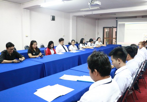 ภาพกิจกรรม คณะวิทยาศาสตร์และเทคโนโลยี จัดกิจกรรมสัมมนาก่อนฝึกประสบการณ์วิชาชีพ