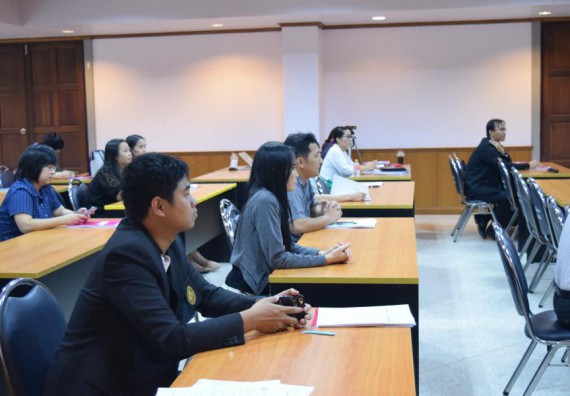 ภาพกิจกรรม คณะวิทยาศาสตร์และเทคโนโลยี เข้าร่วมอบรมเชิงปฏิบัติการตามโครงการ 1 อาจารย์ 1 ผลงานวิชาการด้านงานวิจัย เรื่อง จริยธรรมการวิจัยในมนุษย์ : การเขียนโครงการวิจัยและการขอรับรอง