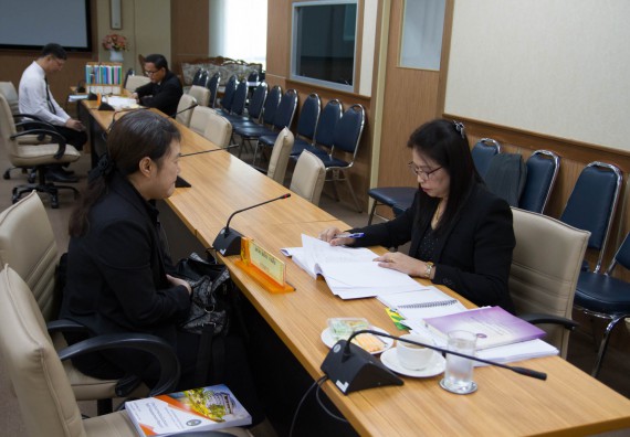 ภาพกิจกรรม คณะวิทยาศาสตร์และเทคโนโลยี เข้าร่วมตรวจประเมินคุณภาพการศึกษาภายใน ประจำปีการศึกษา 2559 ระดับมหาวิทยาลัย