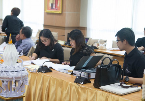 ภาพกิจกรรม คณะวิทยาศาสตร์และเทคโนโลยี เข้าร่วมตรวจประเมินคุณภาพการศึกษาภายใน ประจำปีการศึกษา 2559 ระดับมหาวิทยาลัย