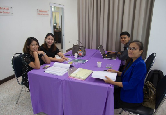 ภาพกิจกรรม คณะวิทยาศาสตร์และเทคโนโลยี เข้าร่วมตรวจประเมินคุณภาพการศึกษาภายใน ประจำปีการศึกษา 2559 ระดับมหาวิทยาลัย