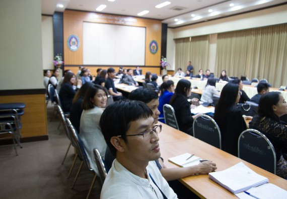 ภาพกิจกรรม คณะวิทยาศาสตร์และเทคโนโลยี เข้าร่วมตรวจประเมินคุณภาพการศึกษาภายใน ประจำปีการศึกษา 2559 ระดับมหาวิทยาลัย