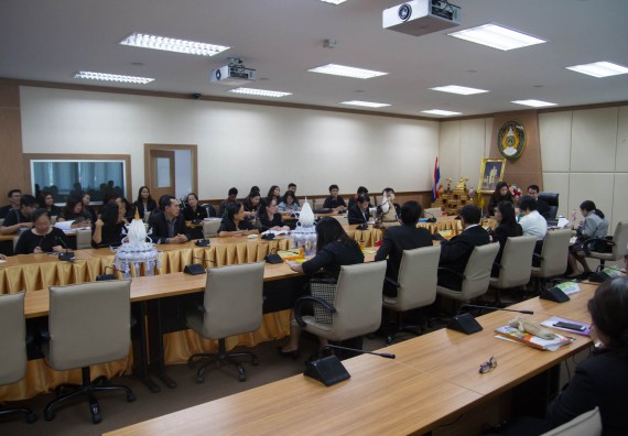 ภาพกิจกรรม คณะวิทยาศาสตร์และเทคโนโลยี เข้าร่วมตรวจประเมินคุณภาพการศึกษาภายใน ประจำปีการศึกษา 2559 ระดับมหาวิทยาลัย