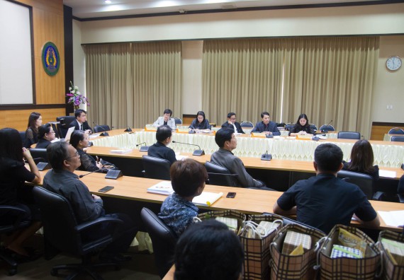 ภาพกิจกรรม คณะวิทยาศาสตร์และเทคโนโลยี เข้าร่วมตรวจประเมินคุณภาพการศึกษาภายใน ประจำปีการศึกษา 2559 ระดับมหาวิทยาลัย