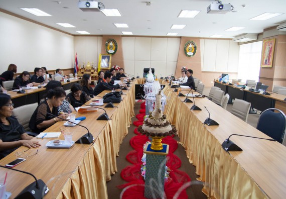 ภาพกิจกรรม คณะวิทยาศาสตร์และเทคโนโลยี เข้าร่วมตรวจประเมินคุณภาพการศึกษาภายใน ประจำปีการศึกษา 2559 ระดับมหาวิทยาลัย