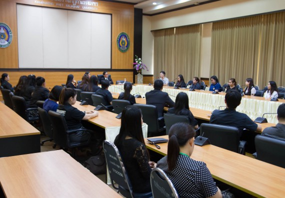 ภาพกิจกรรม คณะวิทยาศาสตร์และเทคโนโลยี เข้าร่วมตรวจประเมินคุณภาพการศึกษาภายใน ประจำปีการศึกษา 2559 ระดับมหาวิทยาลัย