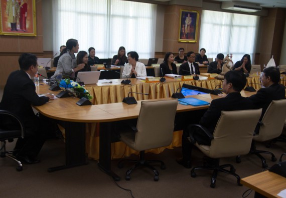 ภาพกิจกรรม คณะวิทยาศาสตร์และเทคโนโลยี เข้าร่วมตรวจประเมินคุณภาพการศึกษาภายใน ประจำปีการศึกษา 2559 ระดับมหาวิทยาลัย