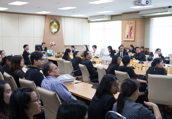 ภาพกิจกรรม คณะวิทยาศาสตร์และเทคโนโลยี เข้าร่วมตรวจประเมินคุณภาพการศึกษาภายใน ประจำปีการศึกษา 2559 ระดับมหาวิทยาลัย