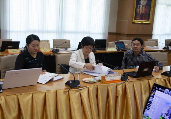 ภาพกิจกรรม คณะวิทยาศาสตร์และเทคโนโลยี เข้าร่วมตรวจประเมินคุณภาพการศึกษาภายใน ประจำปีการศึกษา 2559 ระดับมหาวิทยาลัย