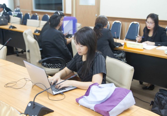 ภาพกิจกรรม คณะวิทยาศาสตร์และเทคโนโลยี เข้าร่วมตรวจประเมินคุณภาพการศึกษาภายใน ประจำปีการศึกษา 2559 ระดับมหาวิทยาลัย