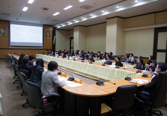 ภาพกิจกรรม คณะวิทยาศาสตร์และเทคโนโลยี เข้าร่วมตรวจประเมินคุณภาพการศึกษาภายใน ประจำปีการศึกษา 2559 ระดับมหาวิทยาลัย