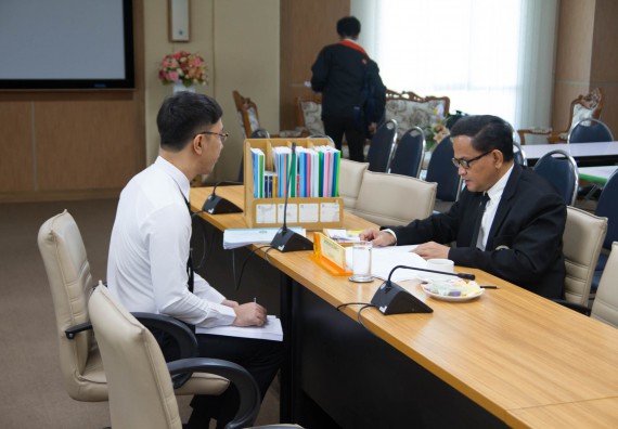 ภาพกิจกรรม คณะวิทยาศาสตร์และเทคโนโลยี เข้าร่วมตรวจประเมินคุณภาพการศึกษาภายใน ประจำปีการศึกษา 2559 ระดับมหาวิทยาลัย