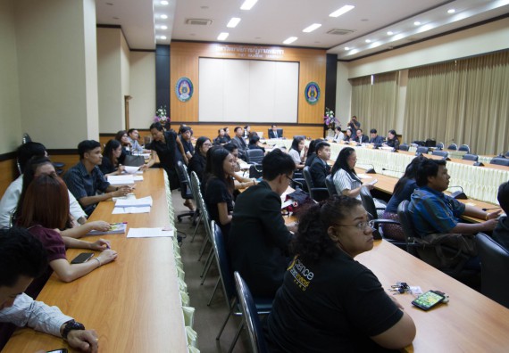 ภาพกิจกรรม คณะวิทยาศาสตร์และเทคโนโลยี เข้าร่วมตรวจประเมินคุณภาพการศึกษาภายใน ประจำปีการศึกษา 2559 ระดับมหาวิทยาลัย