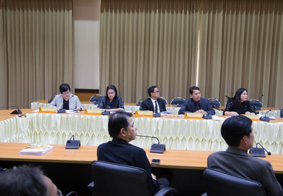 ภาพกิจกรรม คณะวิทยาศาสตร์และเทคโนโลยี เข้าร่วมตรวจประเมินคุณภาพการศึกษาภายใน ประจำปีการศึกษา 2559 ระดับมหาวิทยาลัย