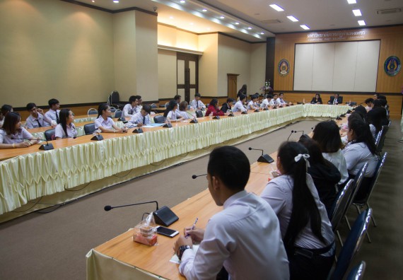 ภาพกิจกรรม คณะวิทยาศาสตร์และเทคโนโลยี เข้าร่วมตรวจประเมินคุณภาพการศึกษาภายใน ประจำปีการศึกษา 2559 ระดับมหาวิทยาลัย