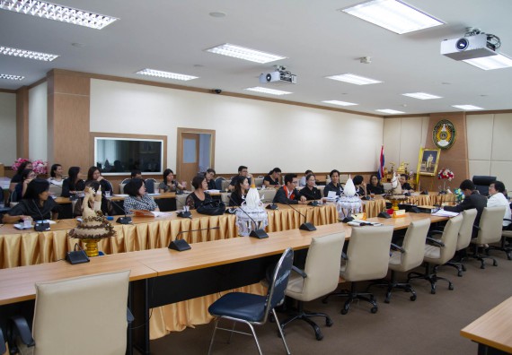 ภาพกิจกรรม คณะวิทยาศาสตร์และเทคโนโลยี เข้าร่วมตรวจประเมินคุณภาพการศึกษาภายใน ประจำปีการศึกษา 2559 ระดับมหาวิทยาลัย