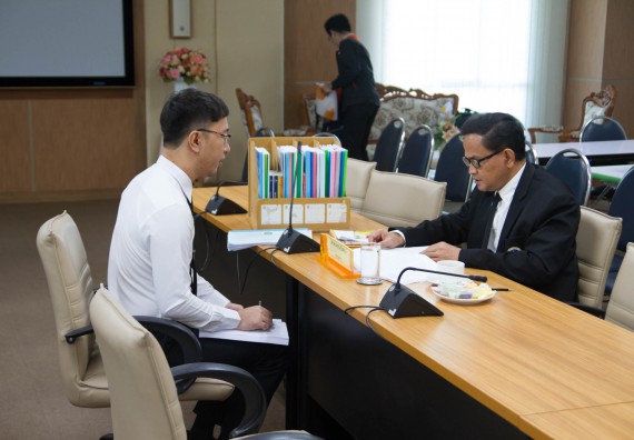 ภาพกิจกรรม คณะวิทยาศาสตร์และเทคโนโลยี เข้าร่วมตรวจประเมินคุณภาพการศึกษาภายใน ประจำปีการศึกษา 2559 ระดับมหาวิทยาลัย