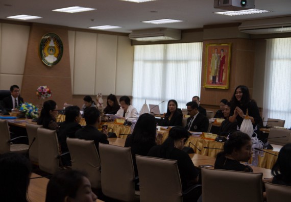 ภาพกิจกรรม คณะวิทยาศาสตร์และเทคโนโลยี เข้าร่วมตรวจประเมินคุณภาพการศึกษาภายใน ประจำปีการศึกษา 2559 ระดับมหาวิทยาลัย