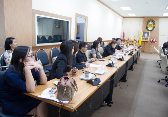 ภาพกิจกรรม คณะวิทยาศาสตร์และเทคโนโลยี เข้าร่วมตรวจประเมินคุณภาพการศึกษาภายใน ประจำปีการศึกษา 2559 ระดับมหาวิทยาลัย