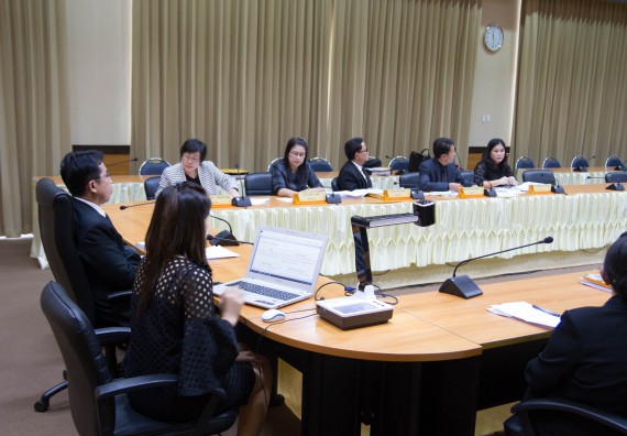 ภาพกิจกรรม คณะวิทยาศาสตร์และเทคโนโลยี เข้าร่วมตรวจประเมินคุณภาพการศึกษาภายใน ประจำปีการศึกษา 2559 ระดับมหาวิทยาลัย