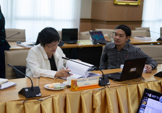 ภาพกิจกรรม คณะวิทยาศาสตร์และเทคโนโลยี เข้าร่วมตรวจประเมินคุณภาพการศึกษาภายใน ประจำปีการศึกษา 2559 ระดับมหาวิทยาลัย