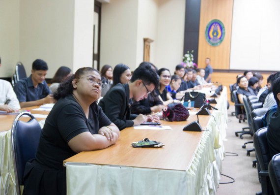 ภาพกิจกรรม คณะวิทยาศาสตร์และเทคโนโลยี เข้าร่วมตรวจประเมินคุณภาพการศึกษาภายใน ประจำปีการศึกษา 2559 ระดับมหาวิทยาลัย