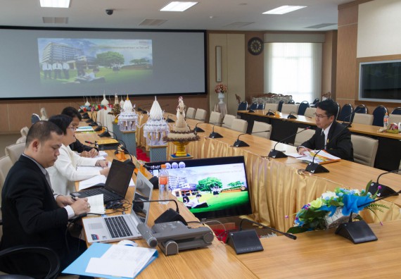 ภาพกิจกรรม คณะวิทยาศาสตร์และเทคโนโลยี เข้าร่วมตรวจประเมินคุณภาพการศึกษาภายใน ประจำปีการศึกษา 2559 ระดับมหาวิทยาลัย