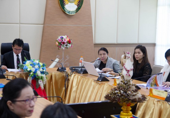 ภาพกิจกรรม คณะวิทยาศาสตร์และเทคโนโลยี เข้าร่วมตรวจประเมินคุณภาพการศึกษาภายใน ประจำปีการศึกษา 2559 ระดับมหาวิทยาลัย