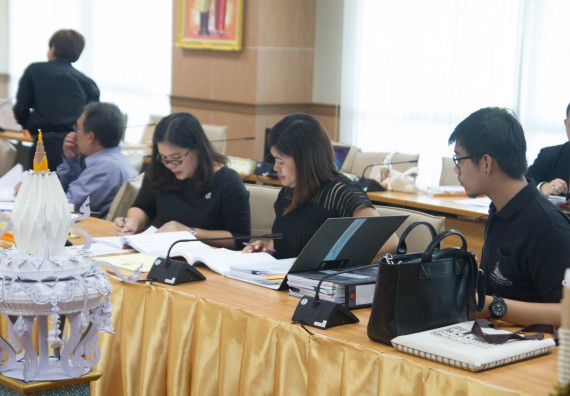 ภาพกิจกรรม คณะวิทยาศาสตร์และเทคโนโลยี เข้าร่วมตรวจประเมินคุณภาพการศึกษาภายใน ประจำปีการศึกษา 2559 ระดับมหาวิทยาลัย