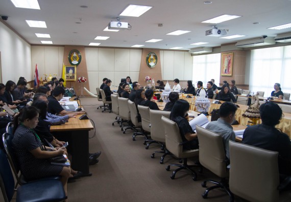 ภาพกิจกรรม คณะวิทยาศาสตร์และเทคโนโลยี เข้าร่วมตรวจประเมินคุณภาพการศึกษาภายใน ประจำปีการศึกษา 2559 ระดับมหาวิทยาลัย