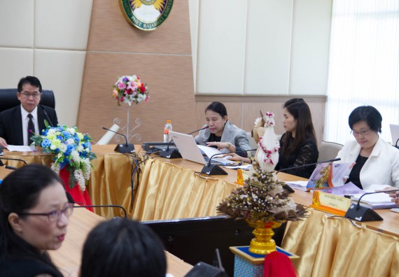 ภาพกิจกรรม คณะวิทยาศาสตร์และเทคโนโลยี เข้าร่วมตรวจประเมินคุณภาพการศึกษาภายใน ประจำปีการศึกษา 2559 ระดับมหาวิทยาลัย