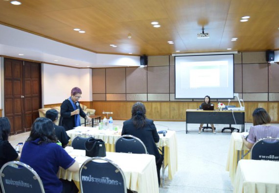 ภาพกิจกรรม คณะวิทยาศาสตร์และเทคโนโลยี เข้าร่วมการนำเสนอผลการจัดการความรู้ ประจำปีการศึกษา 2559