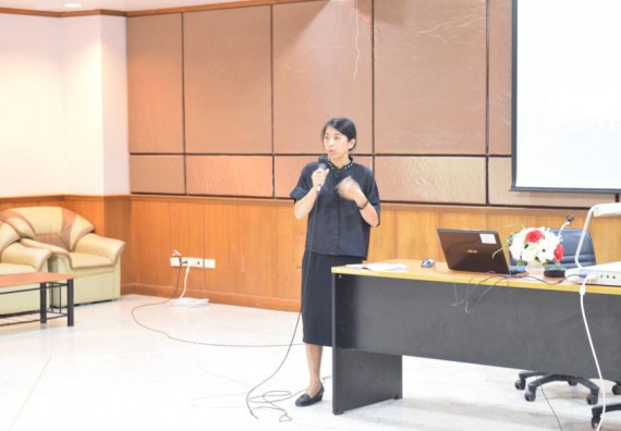 ภาพกิจกรรม คณะวิทยาศาสตร์และเทคโนโลยี เข้าร่วมการนำเสนอผลการจัดการความรู้ ประจำปีการศึกษา 2559