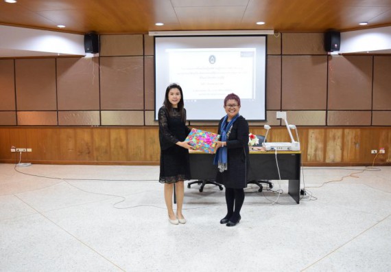 ภาพกิจกรรม คณะวิทยาศาสตร์และเทคโนโลยี เข้าร่วมการนำเสนอผลการจัดการความรู้ ประจำปีการศึกษา 2559