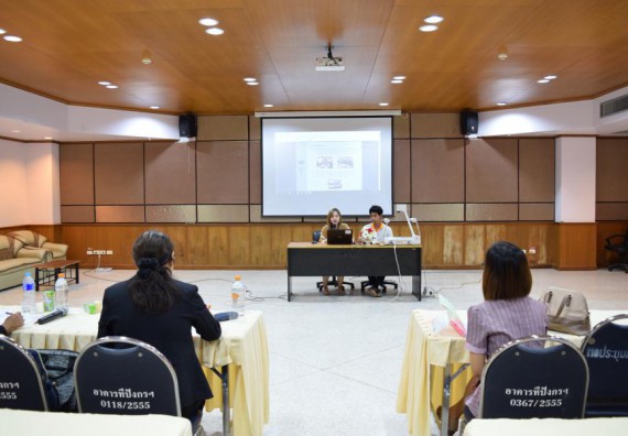 ภาพกิจกรรม คณะวิทยาศาสตร์และเทคโนโลยี เข้าร่วมการนำเสนอผลการจัดการความรู้ ประจำปีการศึกษา 2559