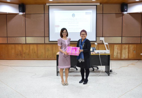 ภาพกิจกรรม คณะวิทยาศาสตร์และเทคโนโลยี เข้าร่วมการนำเสนอผลการจัดการความรู้ ประจำปีการศึกษา 2559