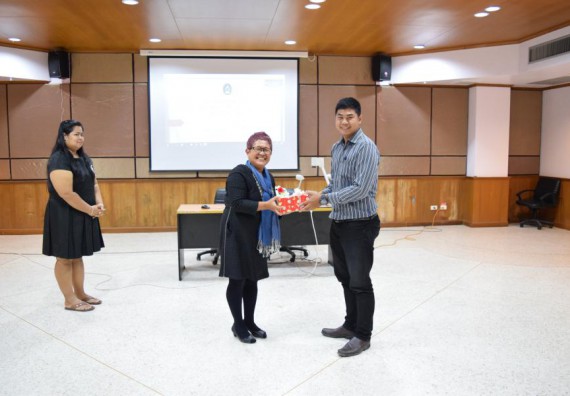 ภาพกิจกรรม คณะวิทยาศาสตร์และเทคโนโลยี เข้าร่วมการนำเสนอผลการจัดการความรู้ ประจำปีการศึกษา 2559