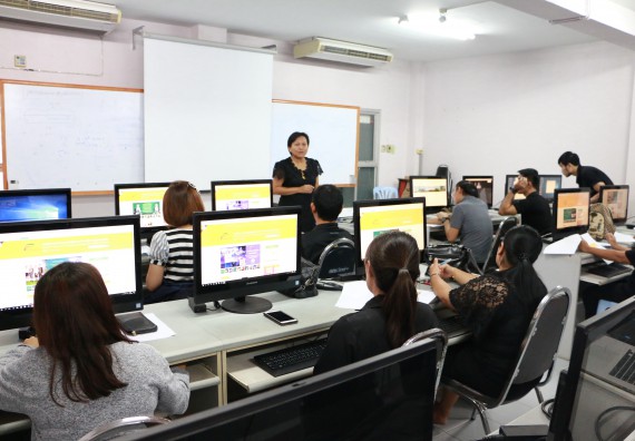 ภาพกิจกรรม คณะวิทยาศาสตร์และเทคโนโลยี อบรมการใช้ระบบสารสนเทศในการจัดทำคำขอซื้อขอจ้าง ของคณะวิทยาศาสตร์และเทคโนโลยี