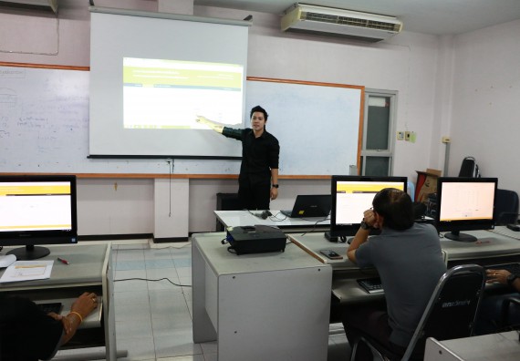 ภาพกิจกรรม คณะวิทยาศาสตร์และเทคโนโลยี อบรมการใช้ระบบสารสนเทศในการจัดทำคำขอซื้อขอจ้าง ของคณะวิทยาศาสตร์และเทคโนโลยี