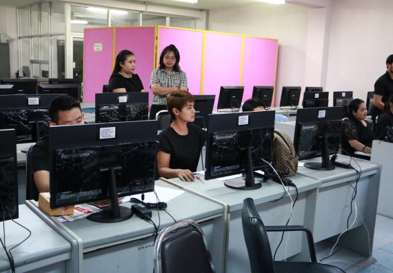 ภาพกิจกรรม คณะวิทยาศาสตร์และเทคโนโลยี อบรมการใช้ระบบสารสนเทศในการจัดทำคำขอซื้อขอจ้าง ของคณะวิทยาศาสตร์และเทคโนโลยี