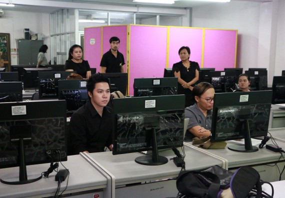 ภาพกิจกรรม คณะวิทยาศาสตร์และเทคโนโลยี อบรมการใช้ระบบสารสนเทศในการจัดทำคำขอซื้อขอจ้าง ของคณะวิทยาศาสตร์และเทคโนโลยี